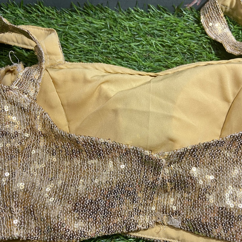 ⚫️Golden Blouse. Size - 26 - Picture 4 of 9